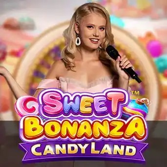 Live Dealer logo of Sweet Bonanza CandyLand from Pragmatic Play at Mr Punter Casino