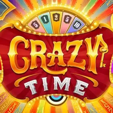 Crazy Time slot icon by Evolution, available at Mr Punter Casino