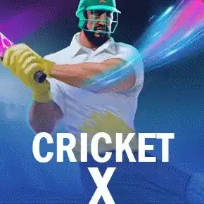 Official Crash Games logo: Cricket X by SmartSoft at Mr Punter Casino