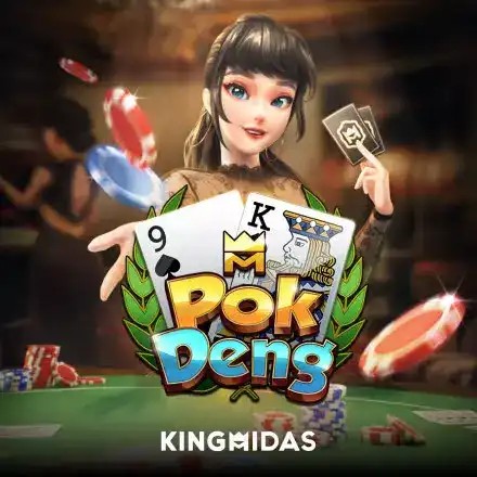 Kingmaker Pok Deng logo by King Midas at Mr Punter Casino