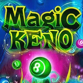Magic Keno slot visual from Turbo Games available on mrpunter-gr.com.gr