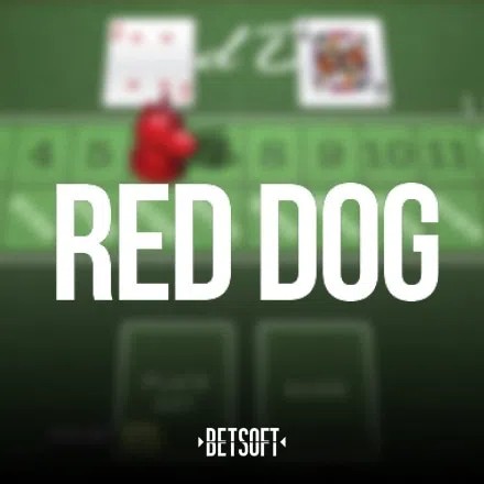 Red Dog logo – Table Games by Betsoft Gaming at Mr Punter Casino