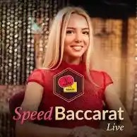 Speed Baccarat A by Evolution, showcased at mrpunter-gr.com.gr – game logo